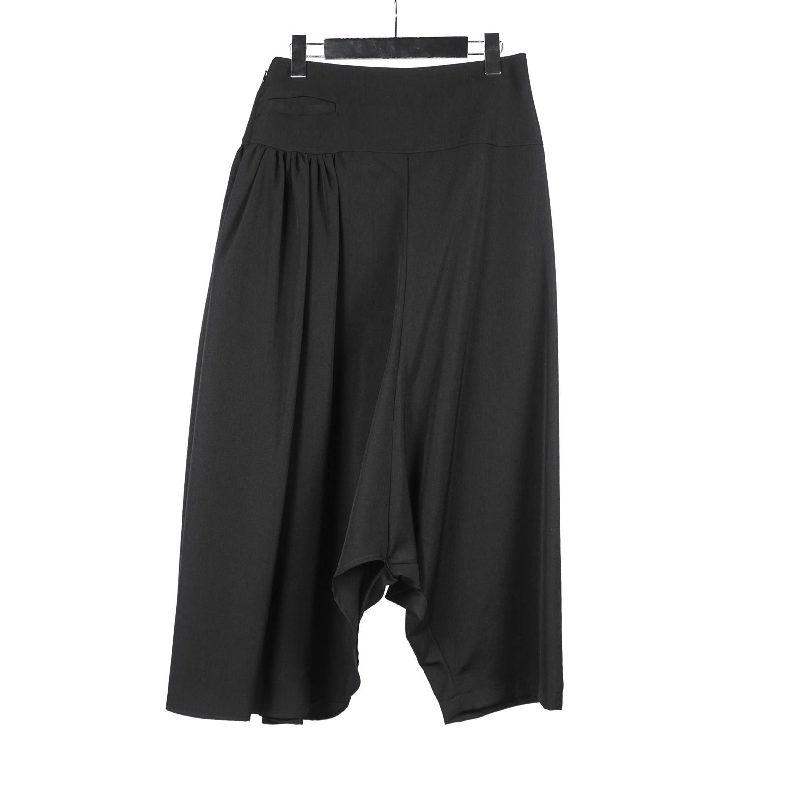 B Yohji Yamamoto - B Yohji Yamamoto [FH-P11-100 / シワギャバアシメパンツ] | ALUBUS /  RUFUS