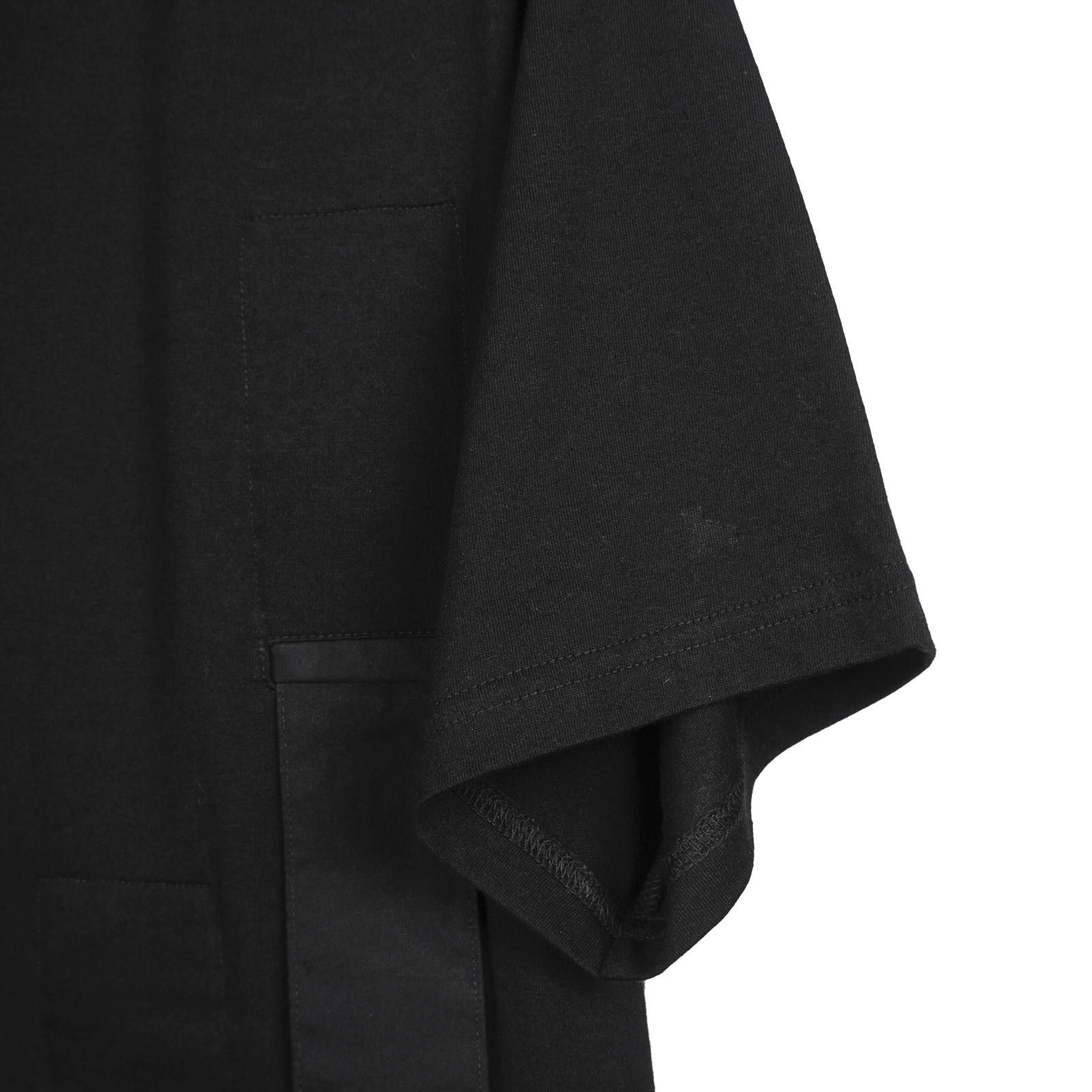 B Yohji Yamamoto [NH-T63-271 / ck-30リヨセル綿天竺B-HANGループ止Tシャツ]