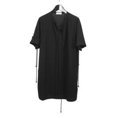 Yohji Yamamoto [HH-T29-083 / ヒモ通し丸首半]