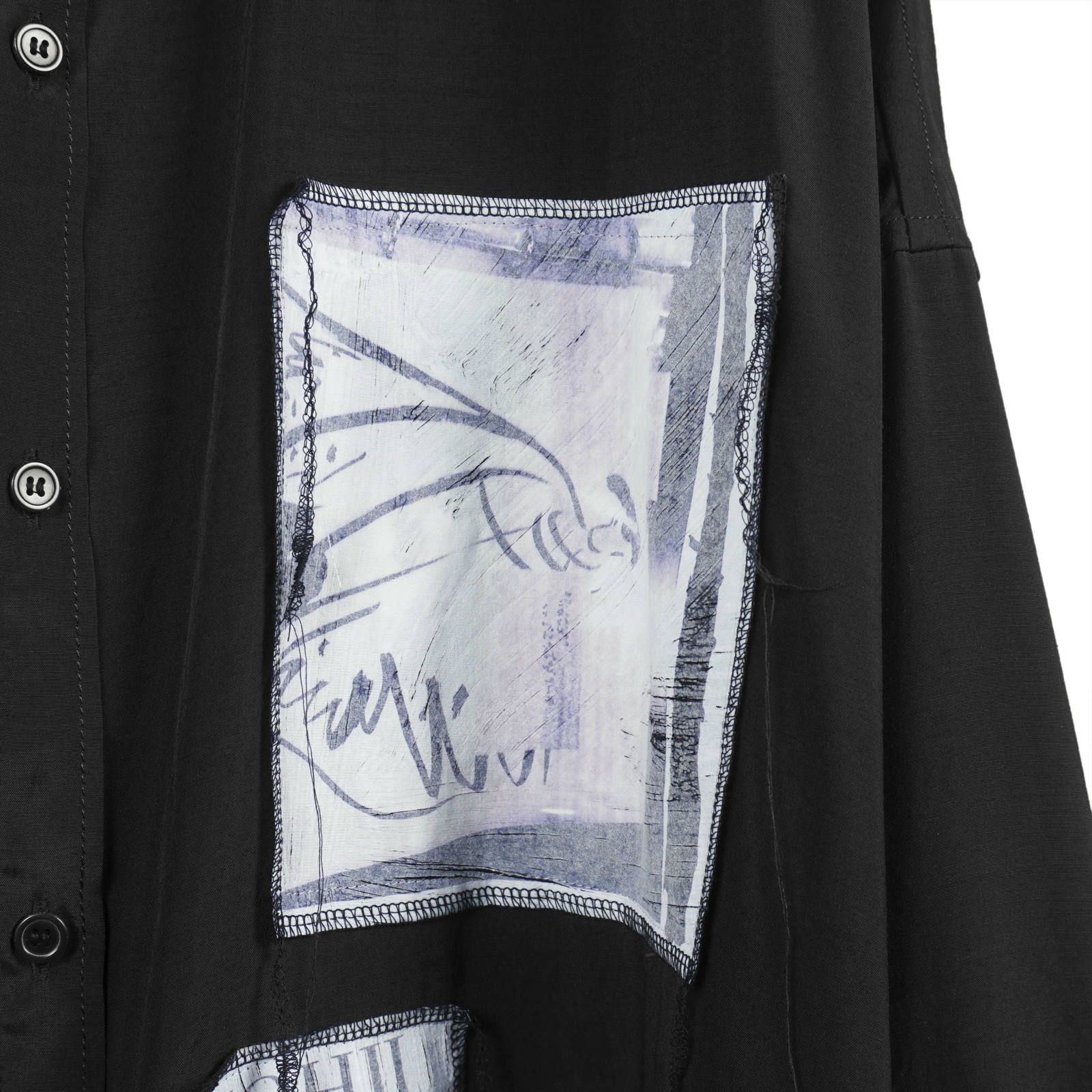 Yohji Yamamoto [HH-B59-294 / パッチロングB環縫]