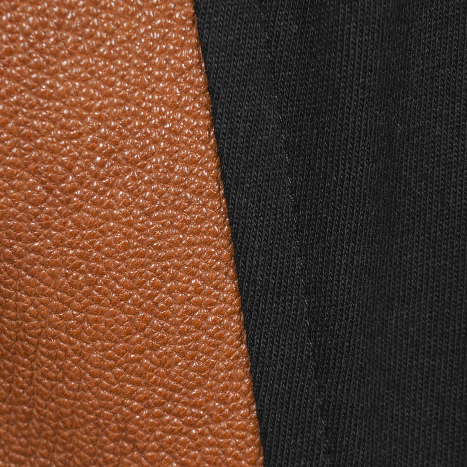 Yohji Yamamoto [HH-J47-802 / 革切替 + 天竺 JKT]