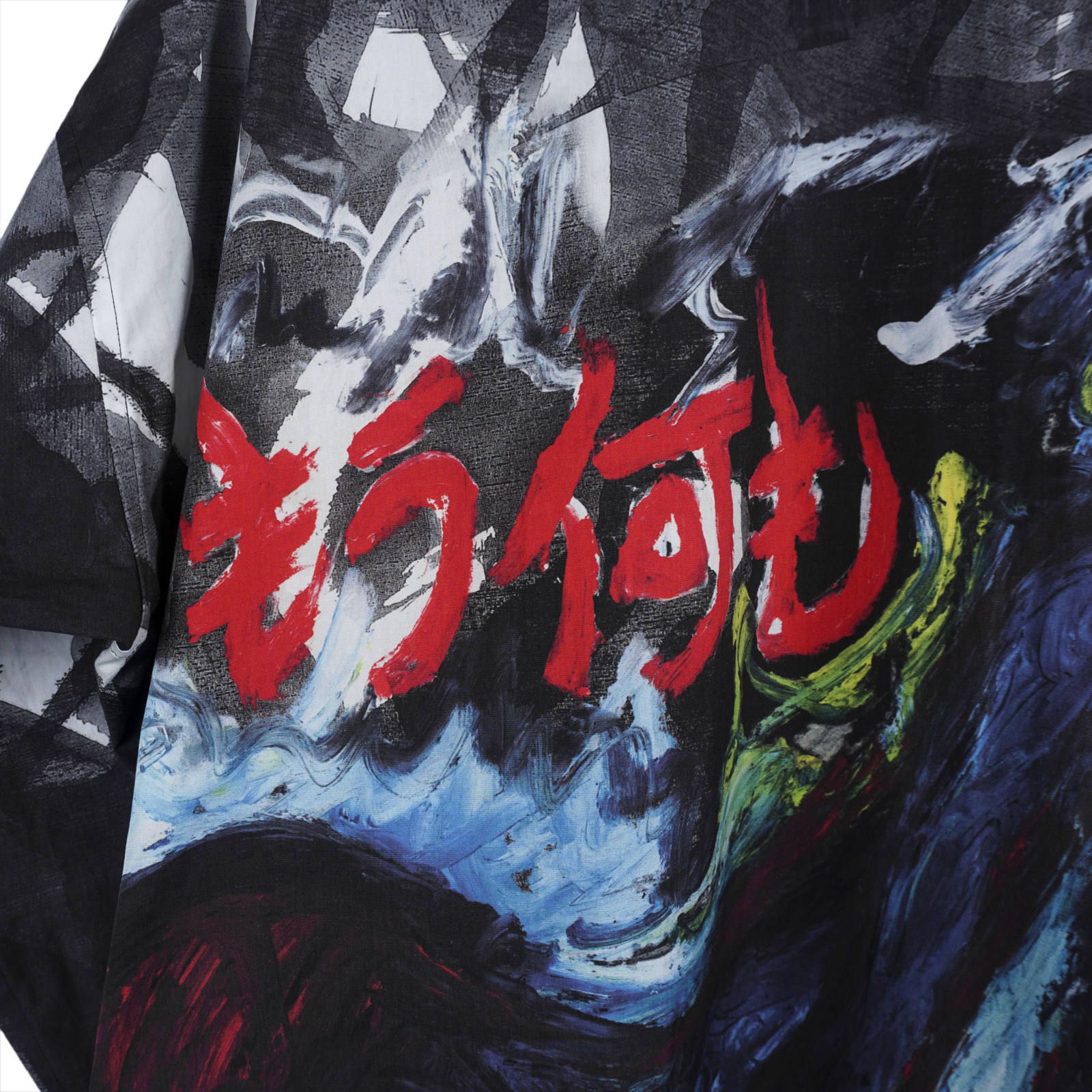 B Yohji Yamamoto [NH-B29-041 / アートE(もう何も) スペアカラーB・CアートEPTロングシャツ]