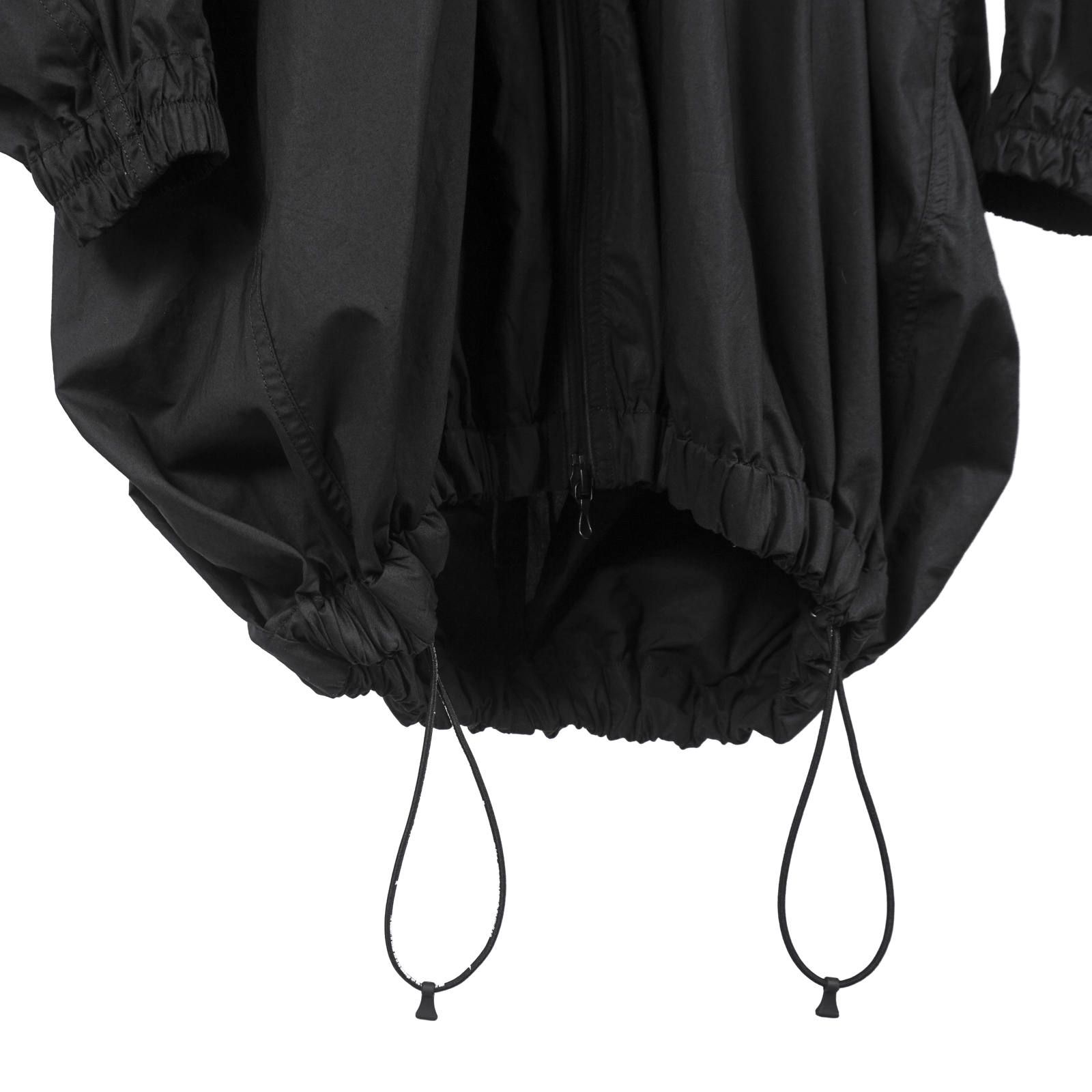 NILøS [660BLM5-BK / SHIRING LONG BLOUSON]