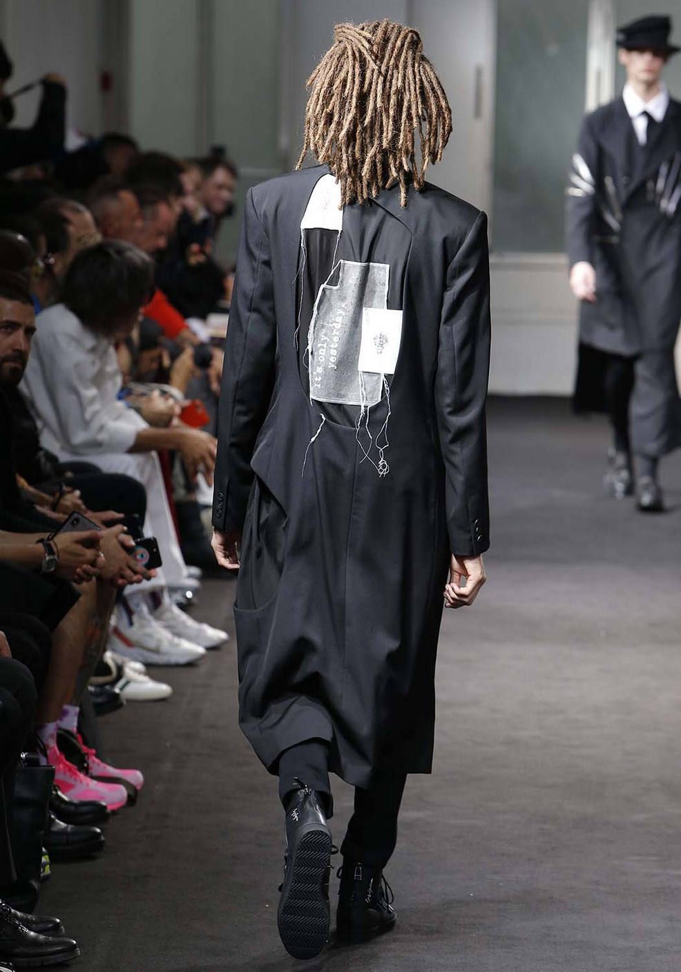 yohji yamamoto POUR HOMME 19SS パッチロングB環縫