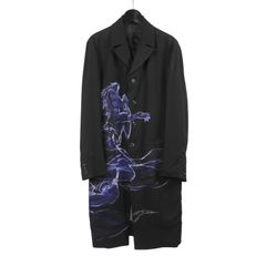 Yohji Yamamoto [HH-J43-235 / h1墨着色プリントJ]