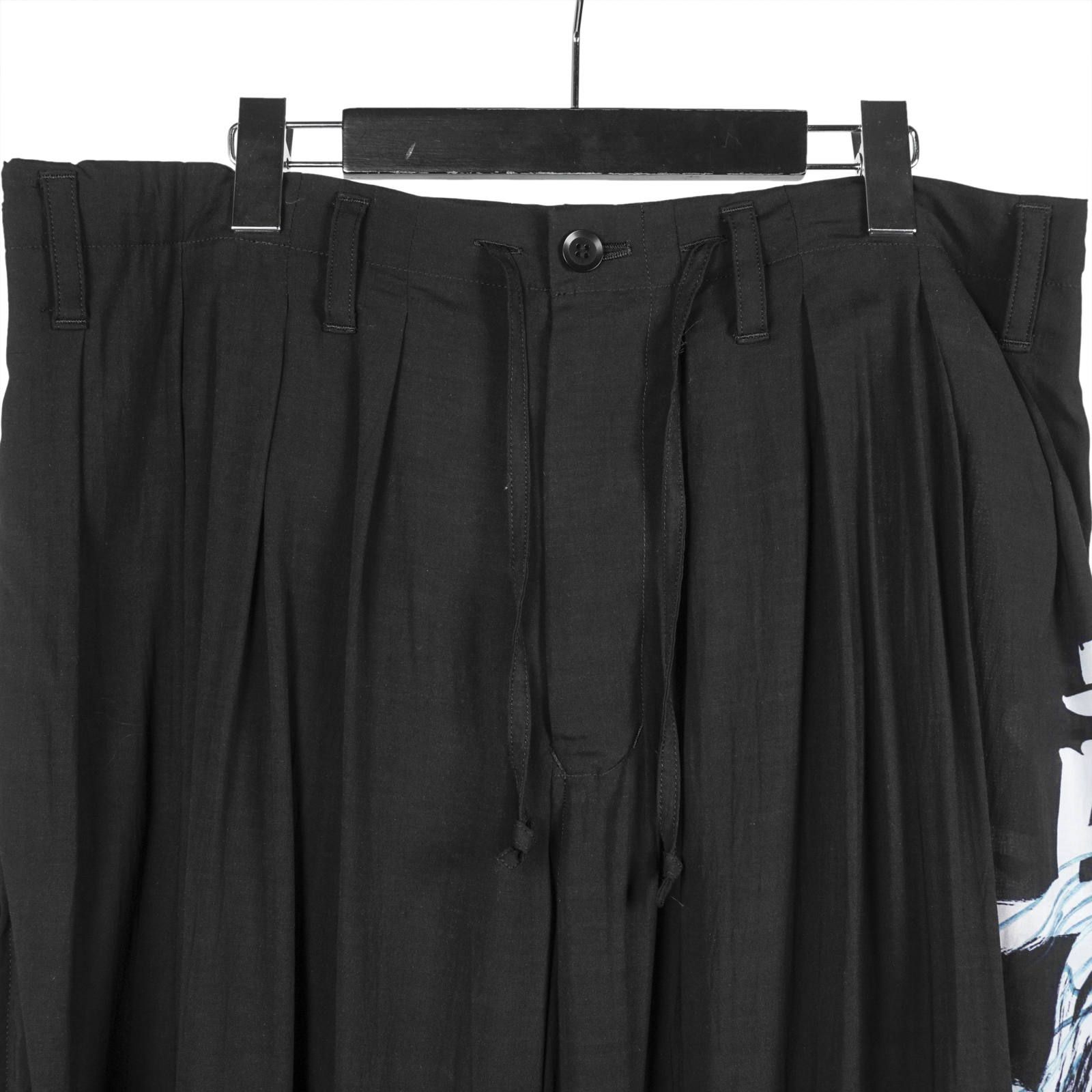 B Yohji Yamamoto [NH-P15-210 / 後ろ姿プリントS]