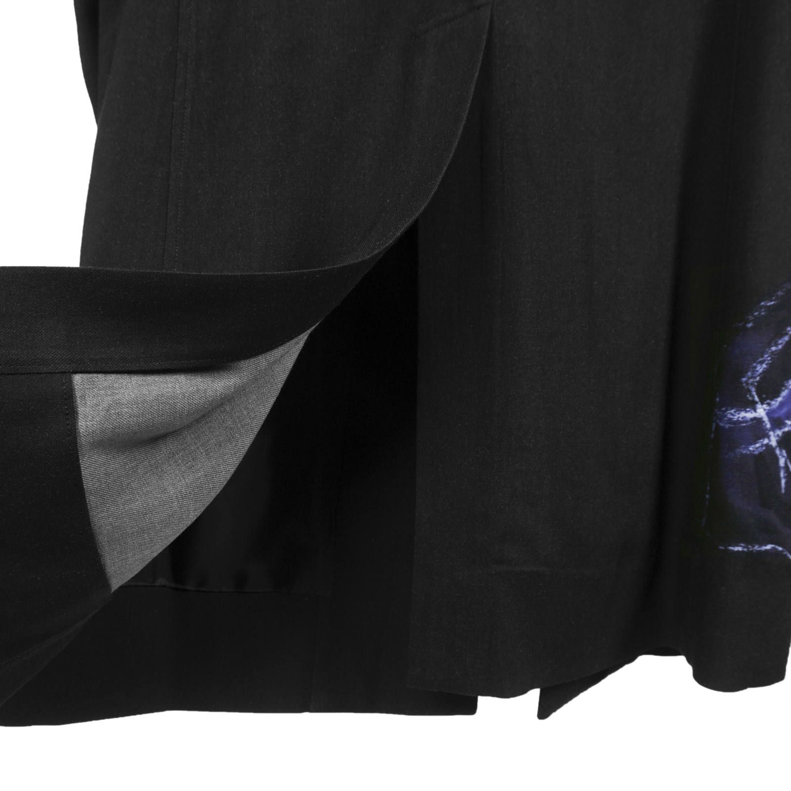 Yohji Yamamoto [HH-J43-235 / h1墨着色プリントJ]