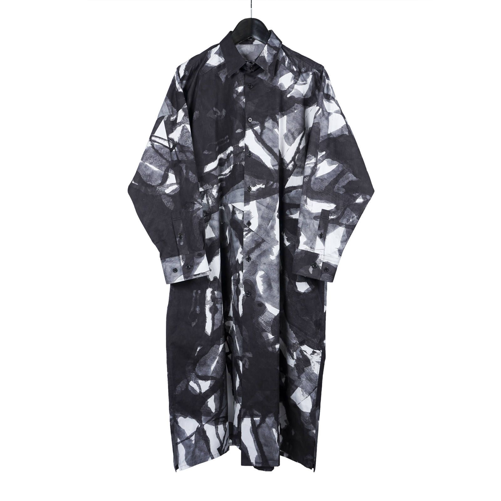 B Yohji Yamamoto [NH-B29-041 / アートE(もう何も) スペアカラーB・CアートEPTロングシャツ]