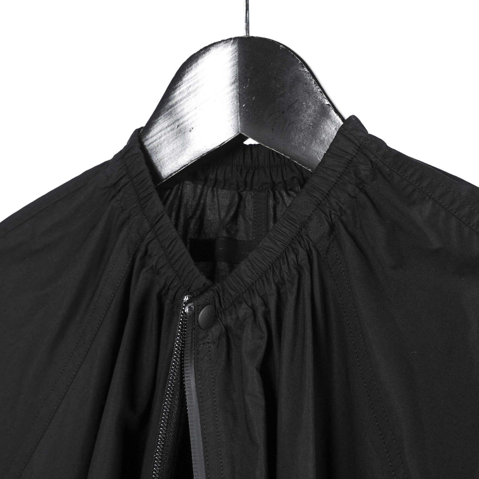 NILøS [660BLM5-BK / SHIRING LONG BLOUSON]