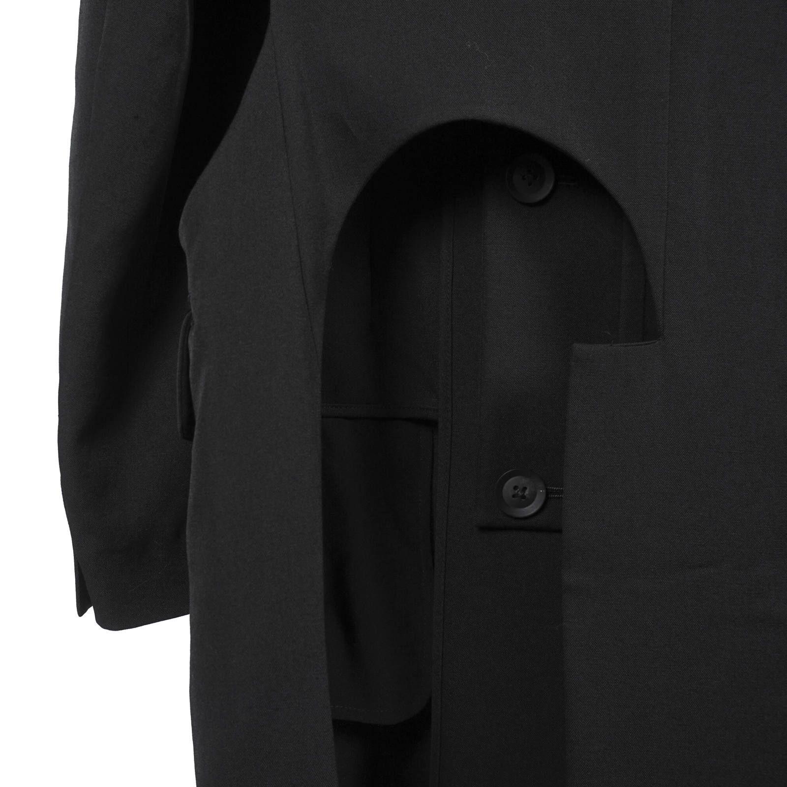 yohji yamamoto - Yohji Yamamoto [HH-J11-100 / 穴あきロングJKT-A 