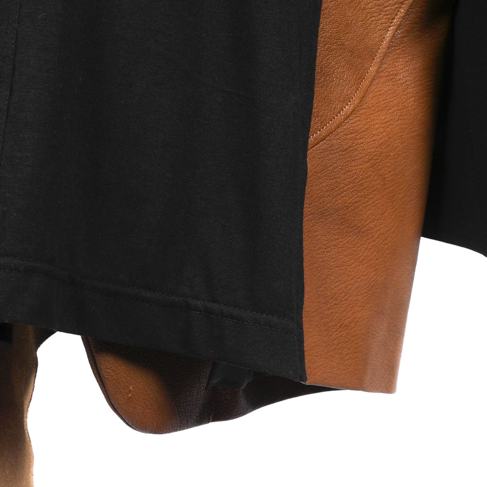 Yohji Yamamoto [HH-J47-802 / 革切替 + 天竺 JKT]