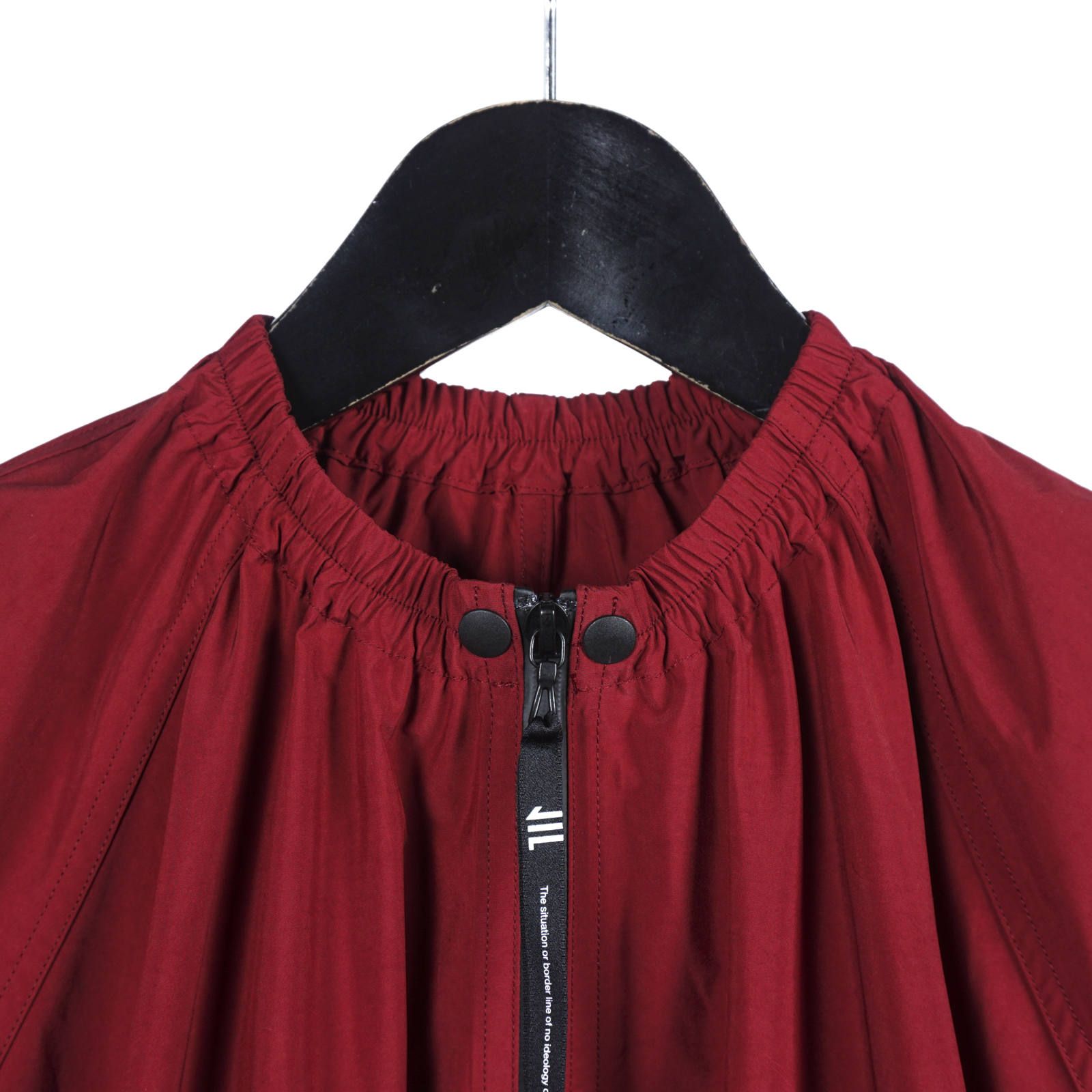 NILøS [660BLM5-RD / SHIRING LONG BLOUSON]