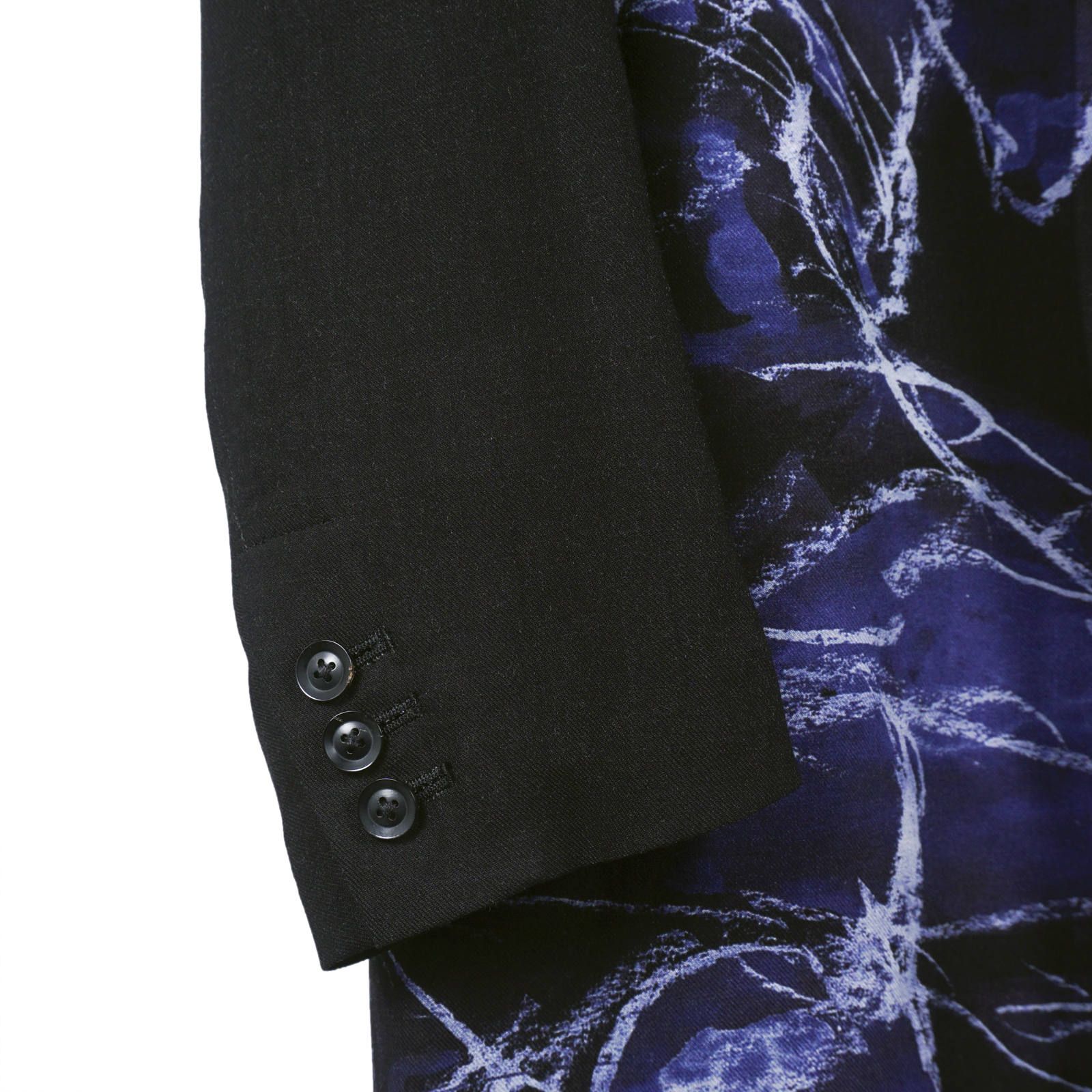 Yohji Yamamoto [HH-J43-235 / h1墨着色プリントJ]