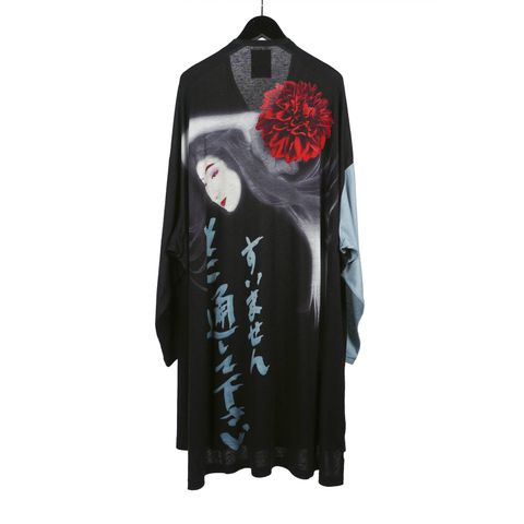 Yohji Yamamoto [HH-T41-272 / 色女PTヘンリー長]