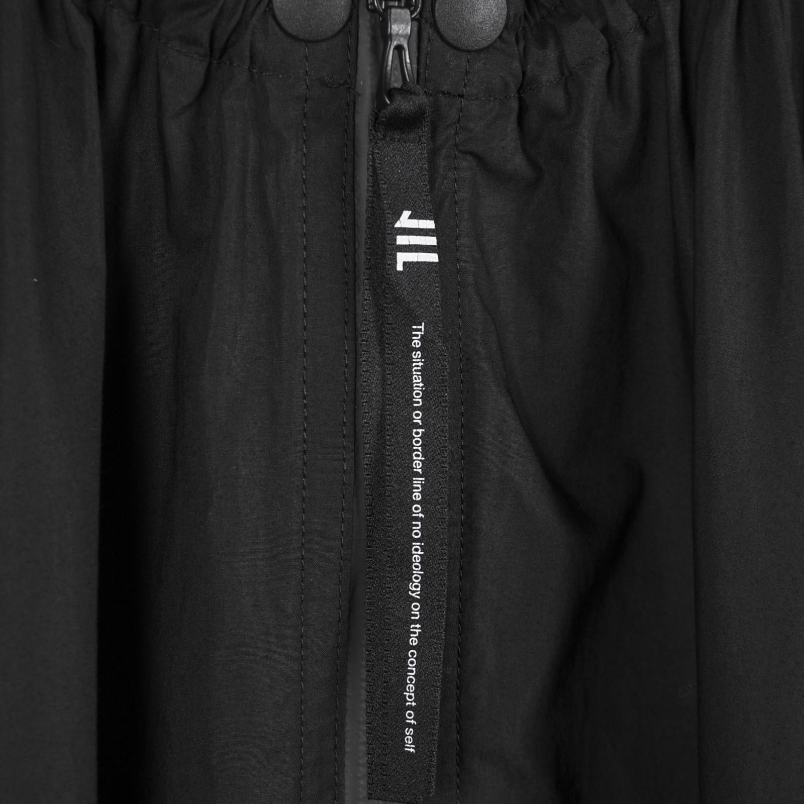 NILøS [660BLM5-BK / SHIRING LONG BLOUSON]