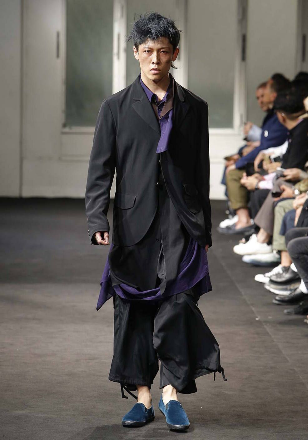 yohji yamamoto - Yohji Yamamoto [HH-P77-241 / サルエルカラス前後履き] | ALUBUS / RUFUS