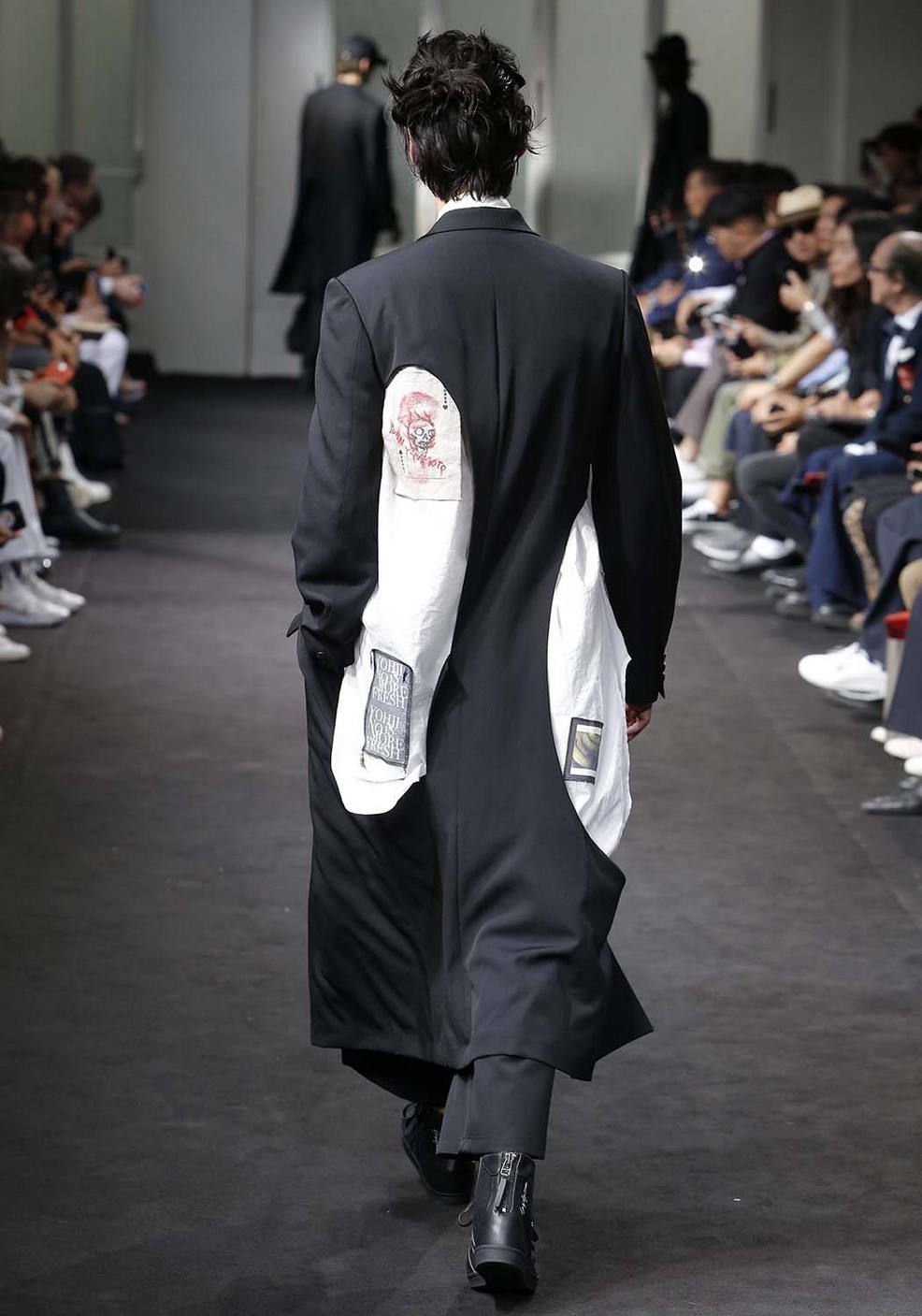 Yohji Yamamoto [HH-E41-861 / MIDDOBERUTO BLACK]