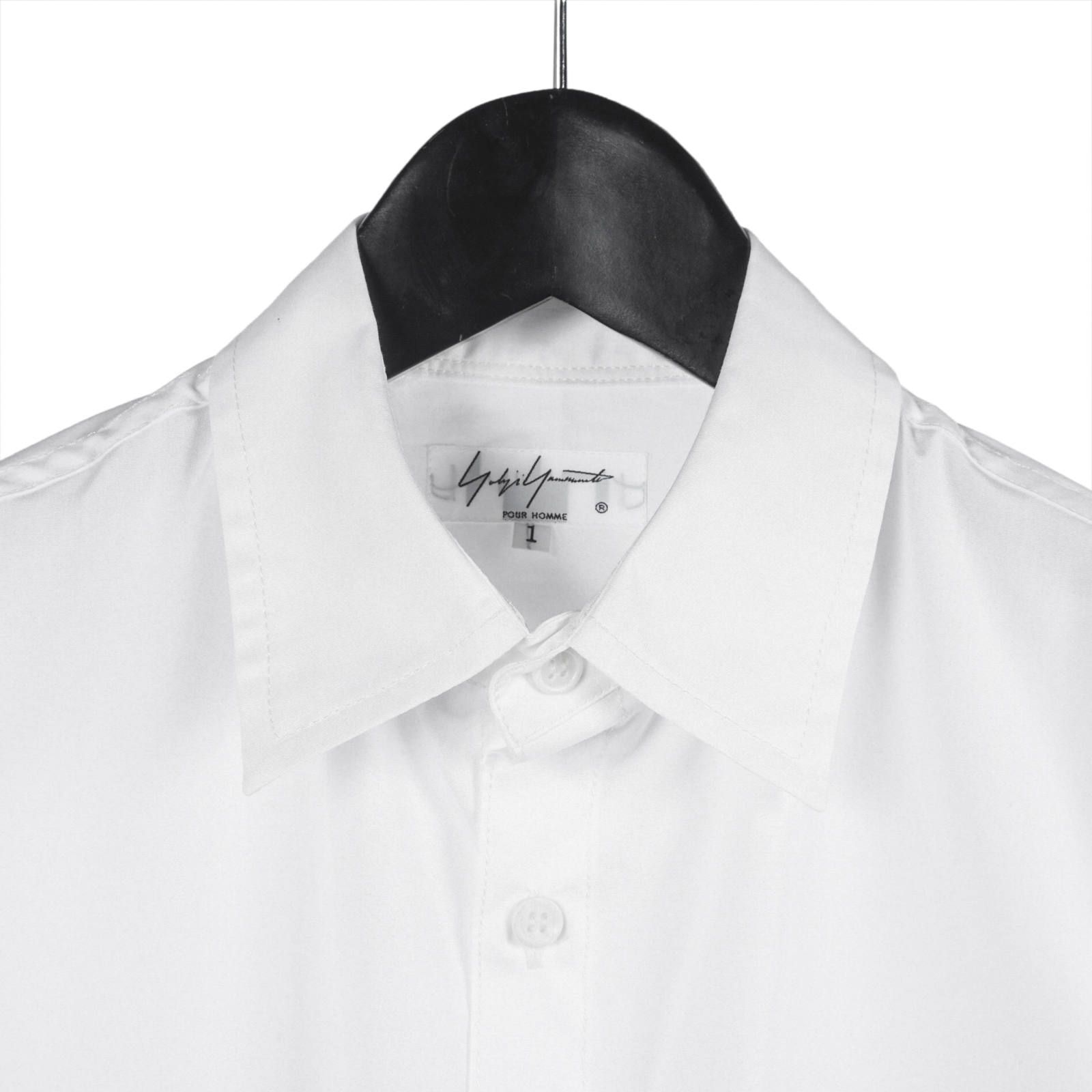 Yohji Yamamoto [HH-B49-020 / 環縫いロング丈ブラウス]
