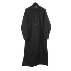 Yohji Yamamoto [HH-B49-020 / 環縫いロング丈ブラウス]