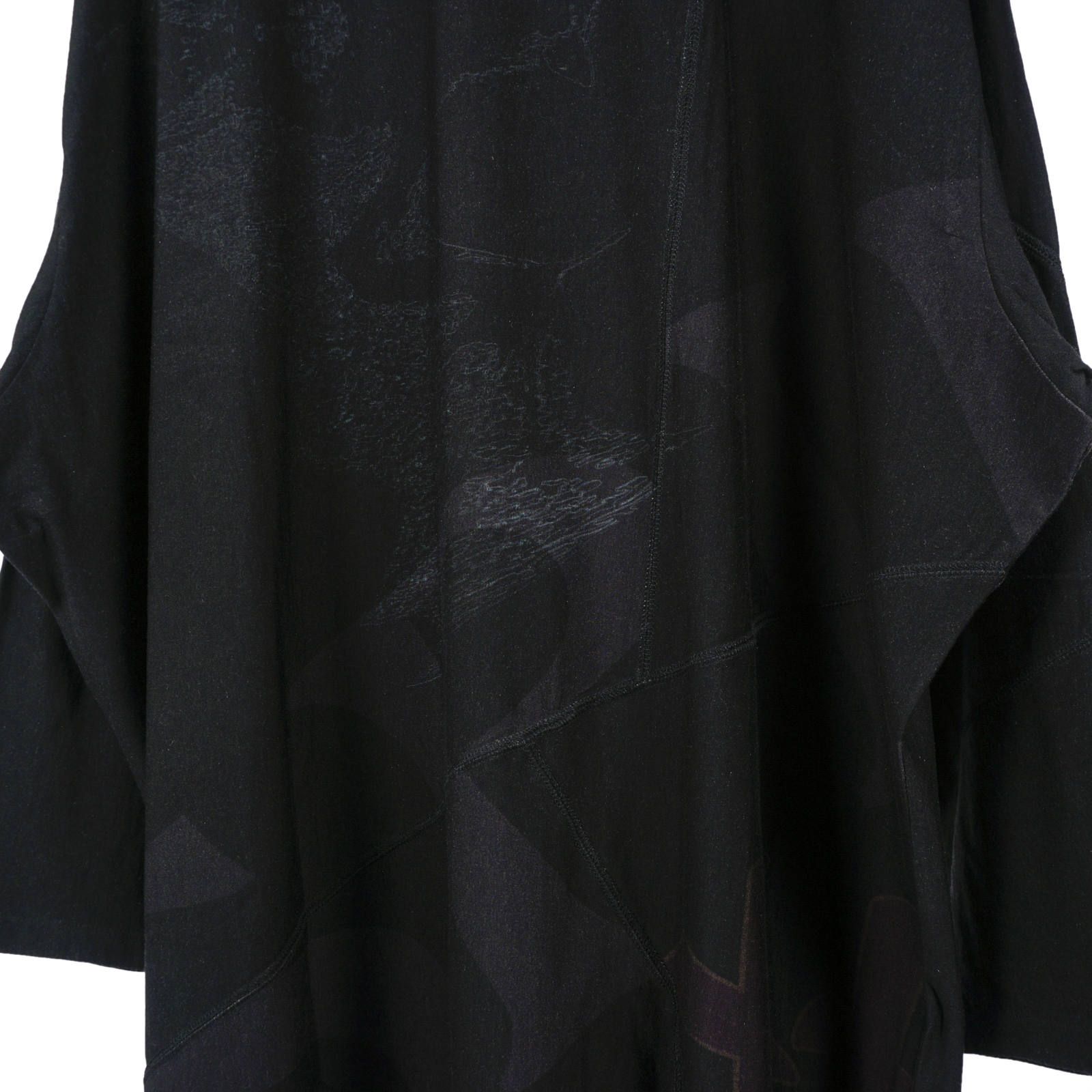 B Yohji Yamamoto [NH-T75-277 / B 接寄せコウモリ]