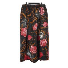 Yohji Yamamoto [HH-S01-310 / ゴムスカートプリントS]