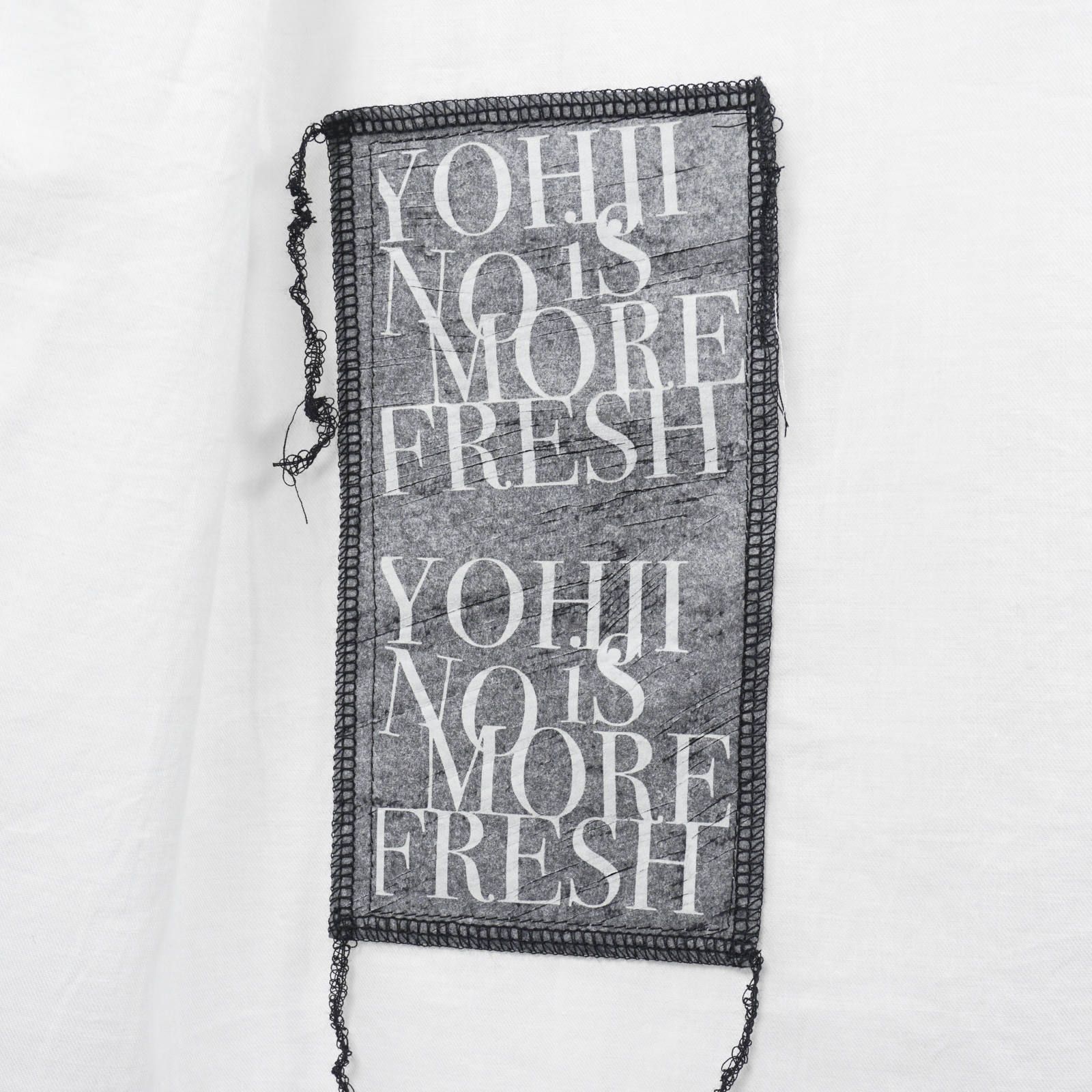 全国送料無料の通販 yohji yamamoto - Yohji Yamamoto [HH-B50-027 / 環縫いワッペン トップス
