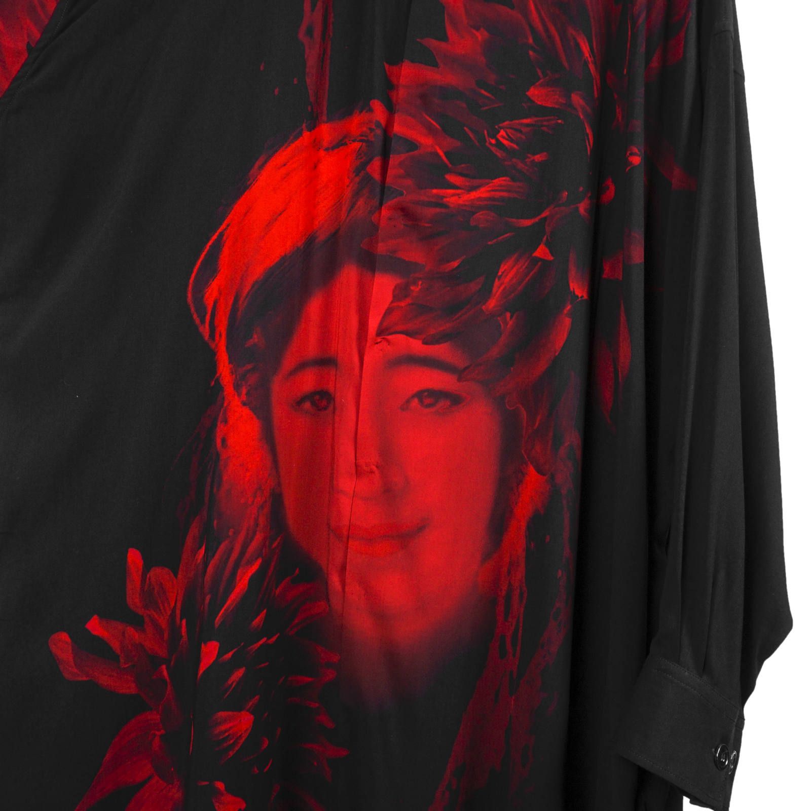 Yohji Yamamoto 19ss [HH-B47-835  ロングシャツ