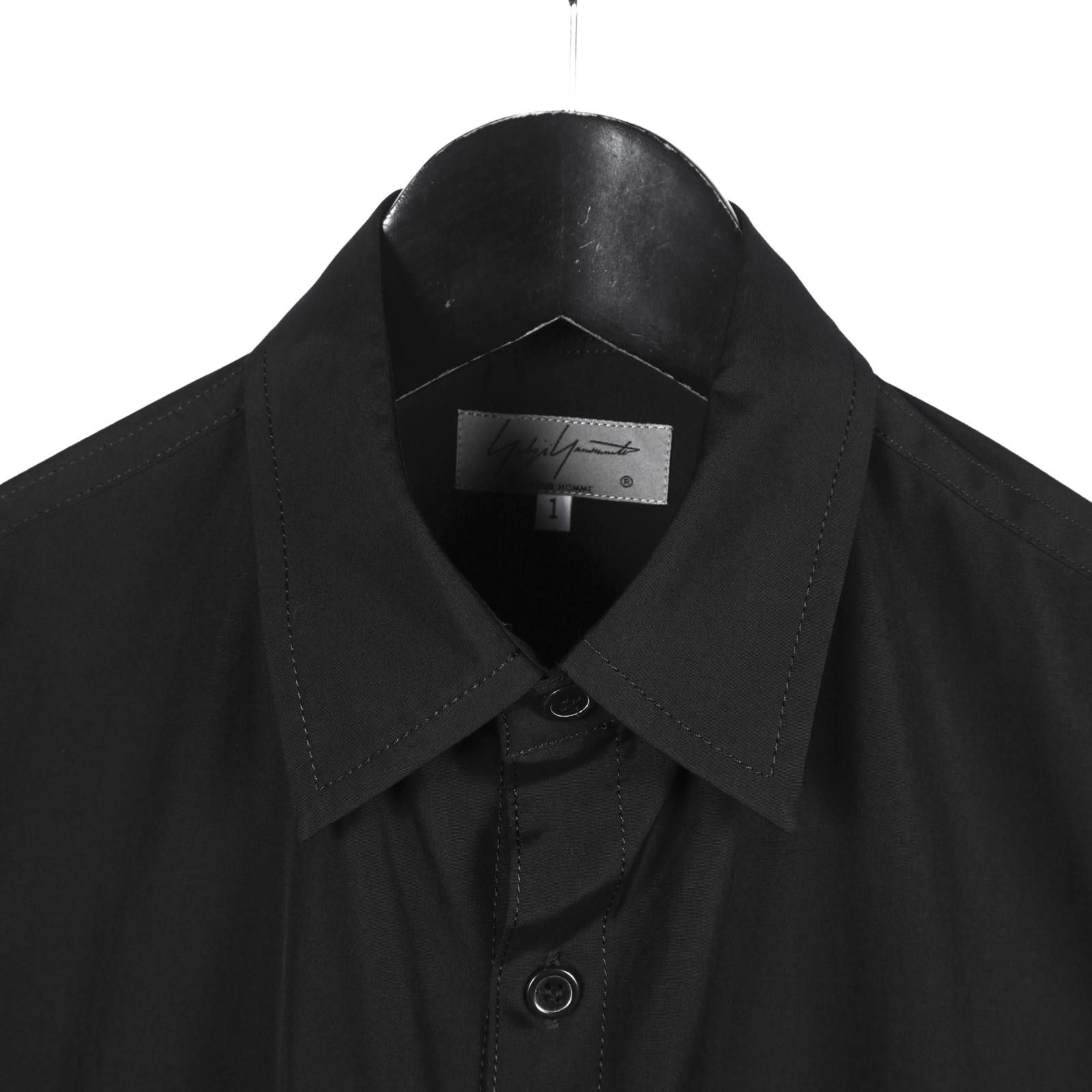Yohji Yamamoto [HH-B49-020 / 環縫いロング丈ブラウス]