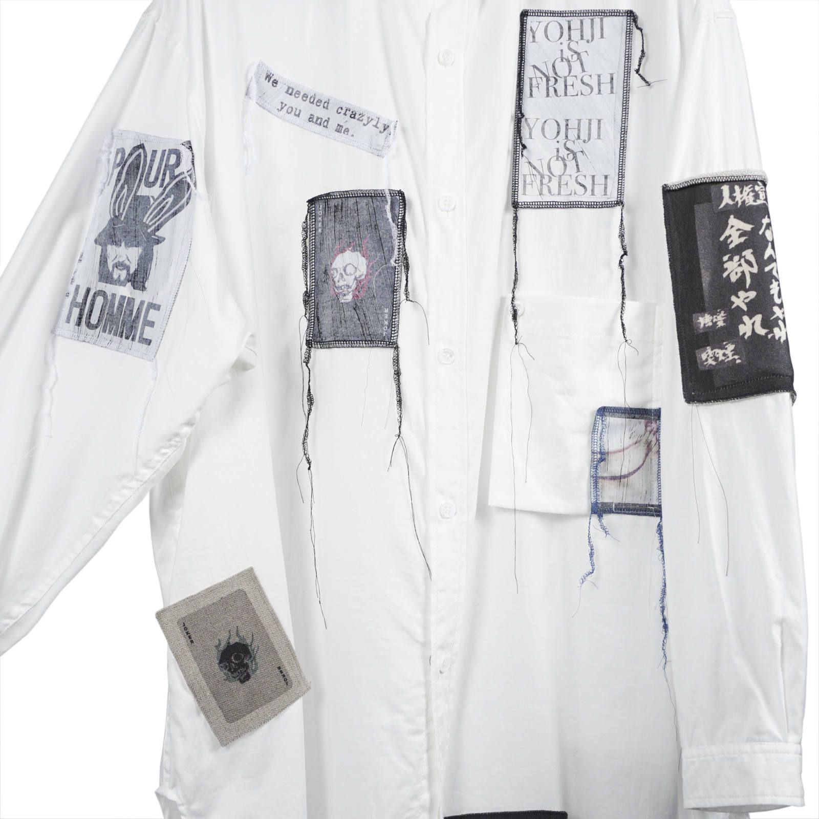 yohji yamamoto - Yohji Yamamoto [HH-B50-027 / 環縫いワッペン