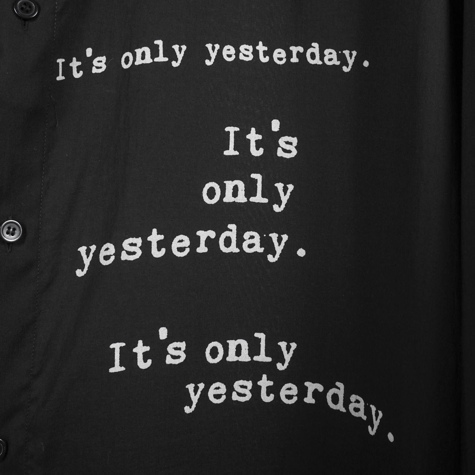 Yohji Yamamoto [HH-B66-296 / IT'S ONLIY プリントB]