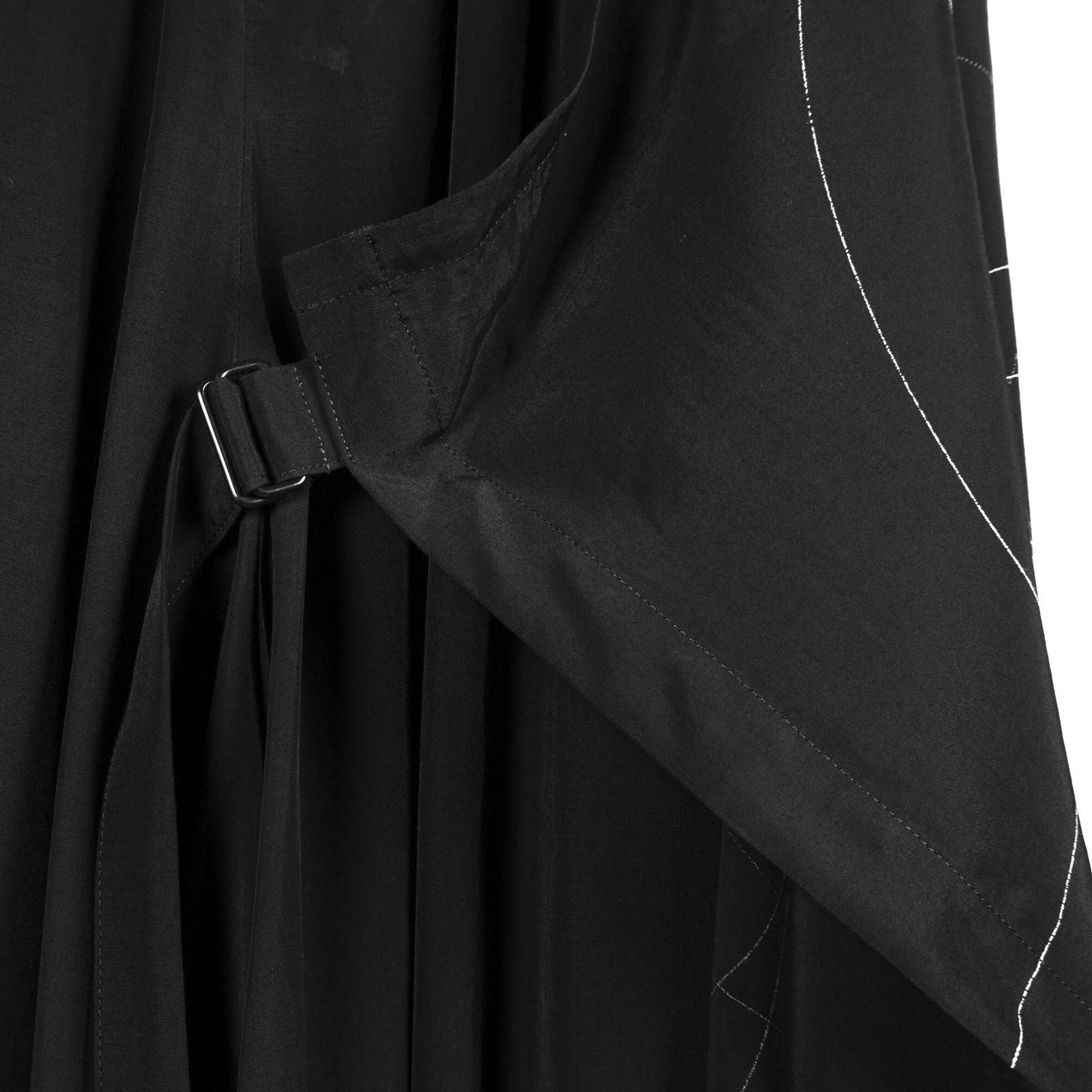 Yohji Yamamoto [HC-P21-204 / ラップパンツ太ー柄]