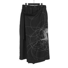 Yohji Yamamoto [HC-P21-204 / ラップパンツ太ー柄]