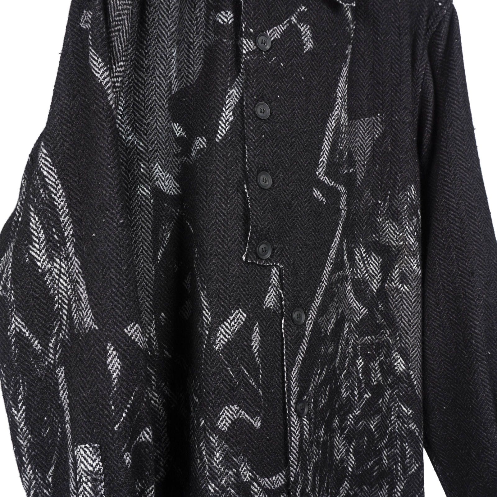 Yohji Yamamoto [HC-B70-146 / アシメ女達ヘリンボーンPB]