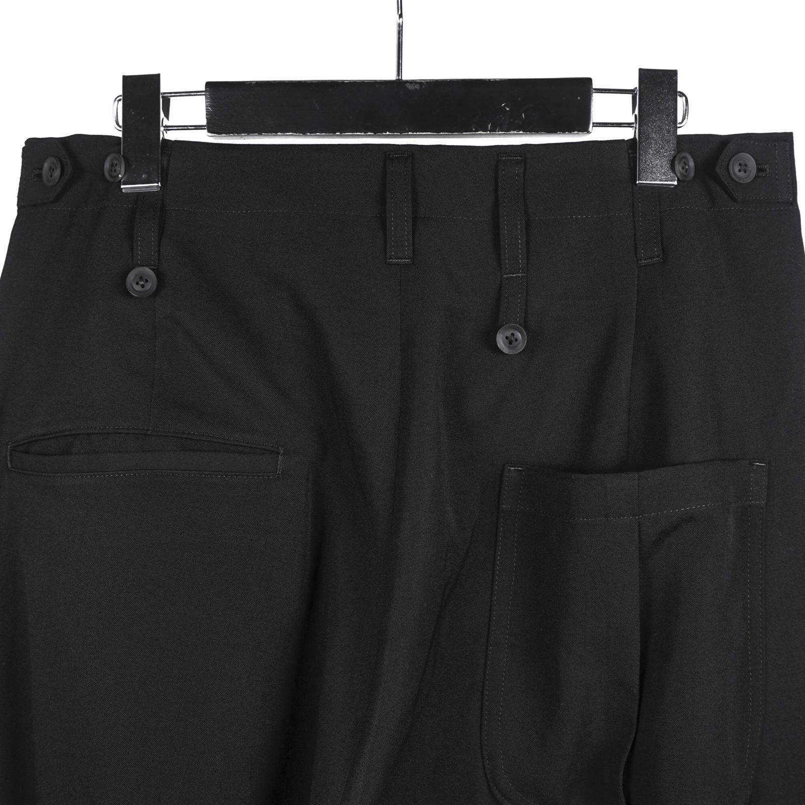 Yohji Yamamoto [HC-P46-802 / 釦ラップ 星ワッペンP]