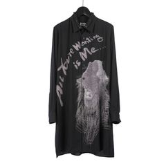 Yohji Yamamoto [HC-B78-222 / BSプリントシャツ]