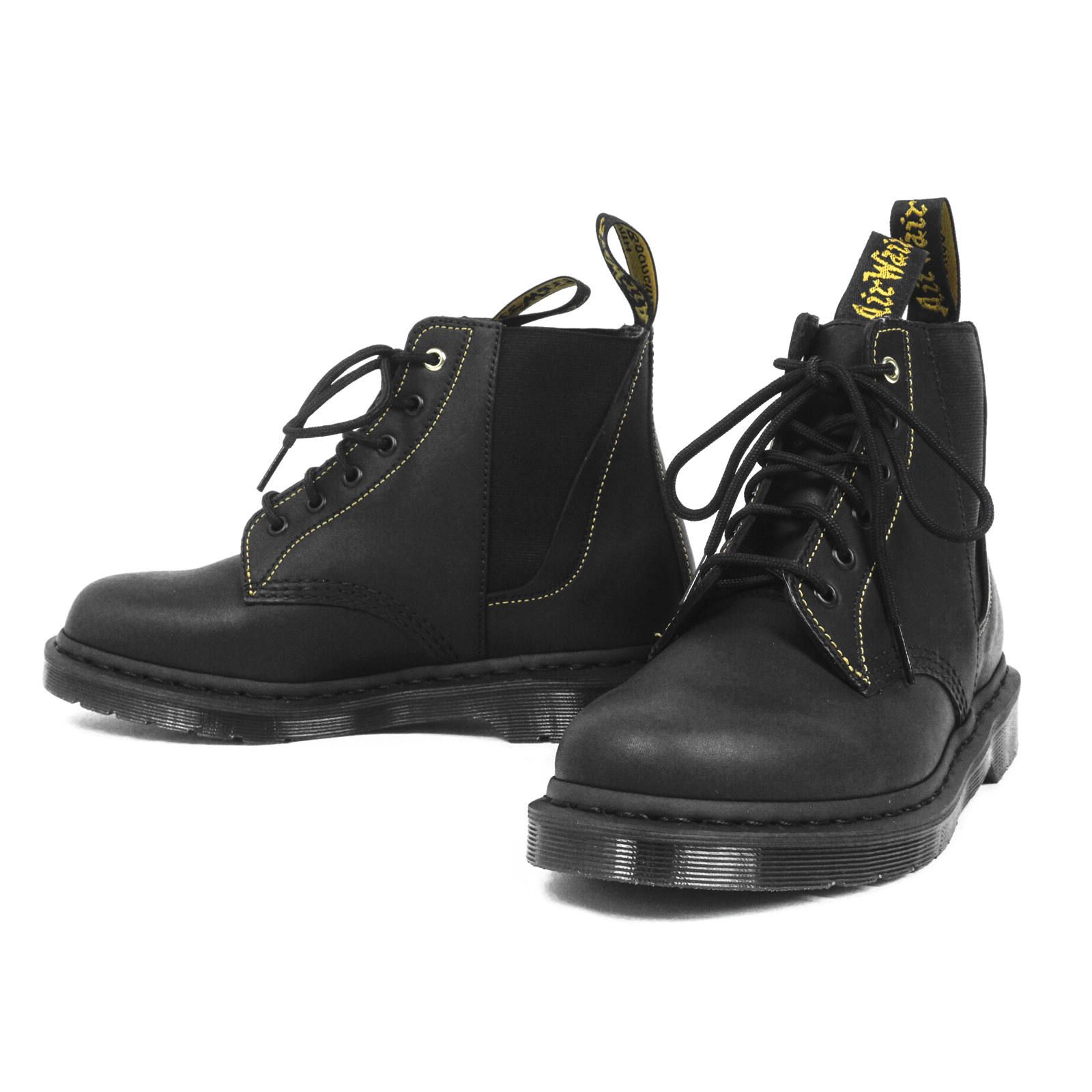 yohji yamamoto×Dr. Martens 6ホールサイドゴアブーツ - 通販