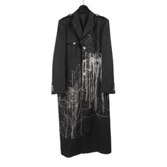 Yohji Yamamoto [HC-J58-807 / 羊ト蝙蝠二面刺繍JKT]