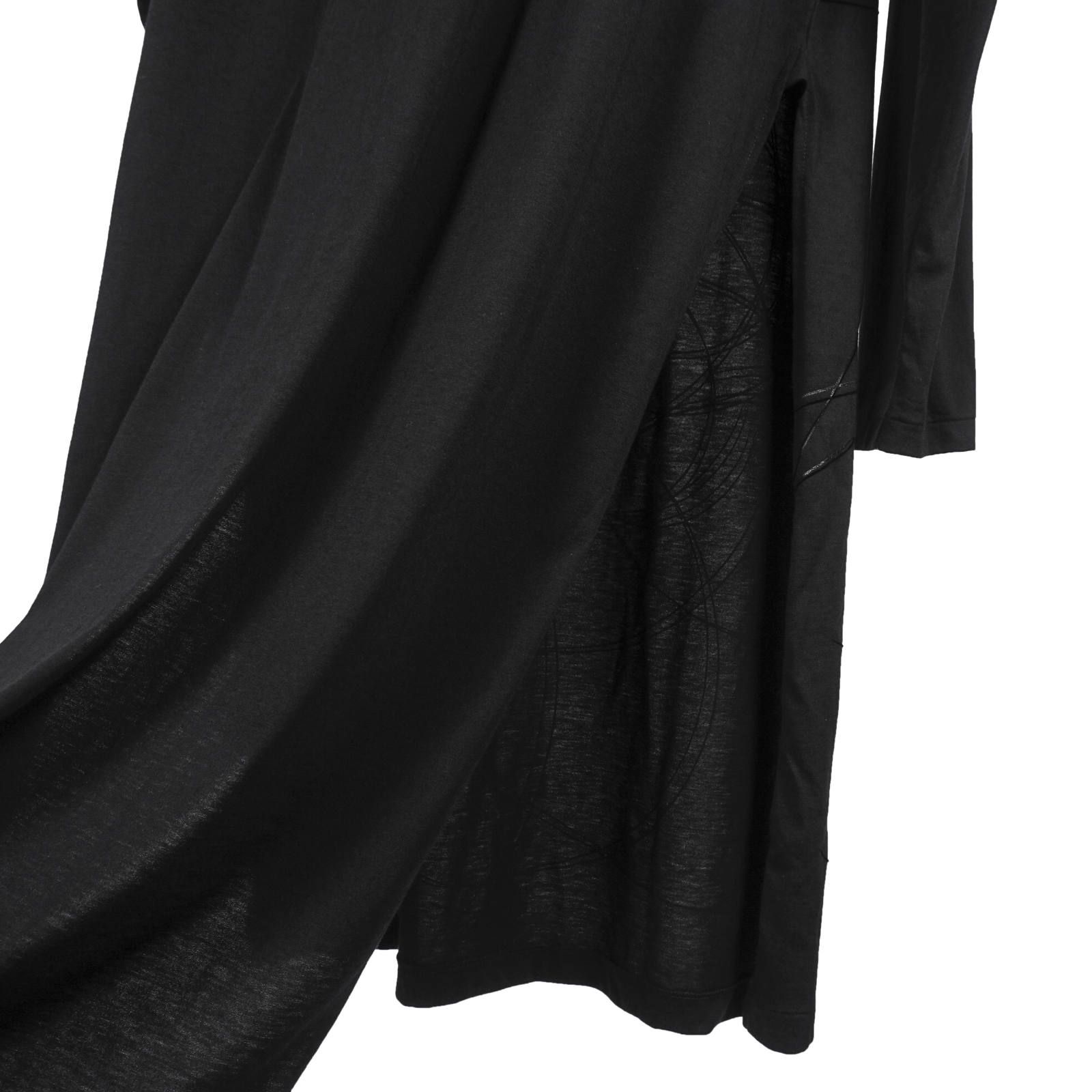 Yohji Yamamoto [HC-T13-074 / スタンドCロングスカル柄]