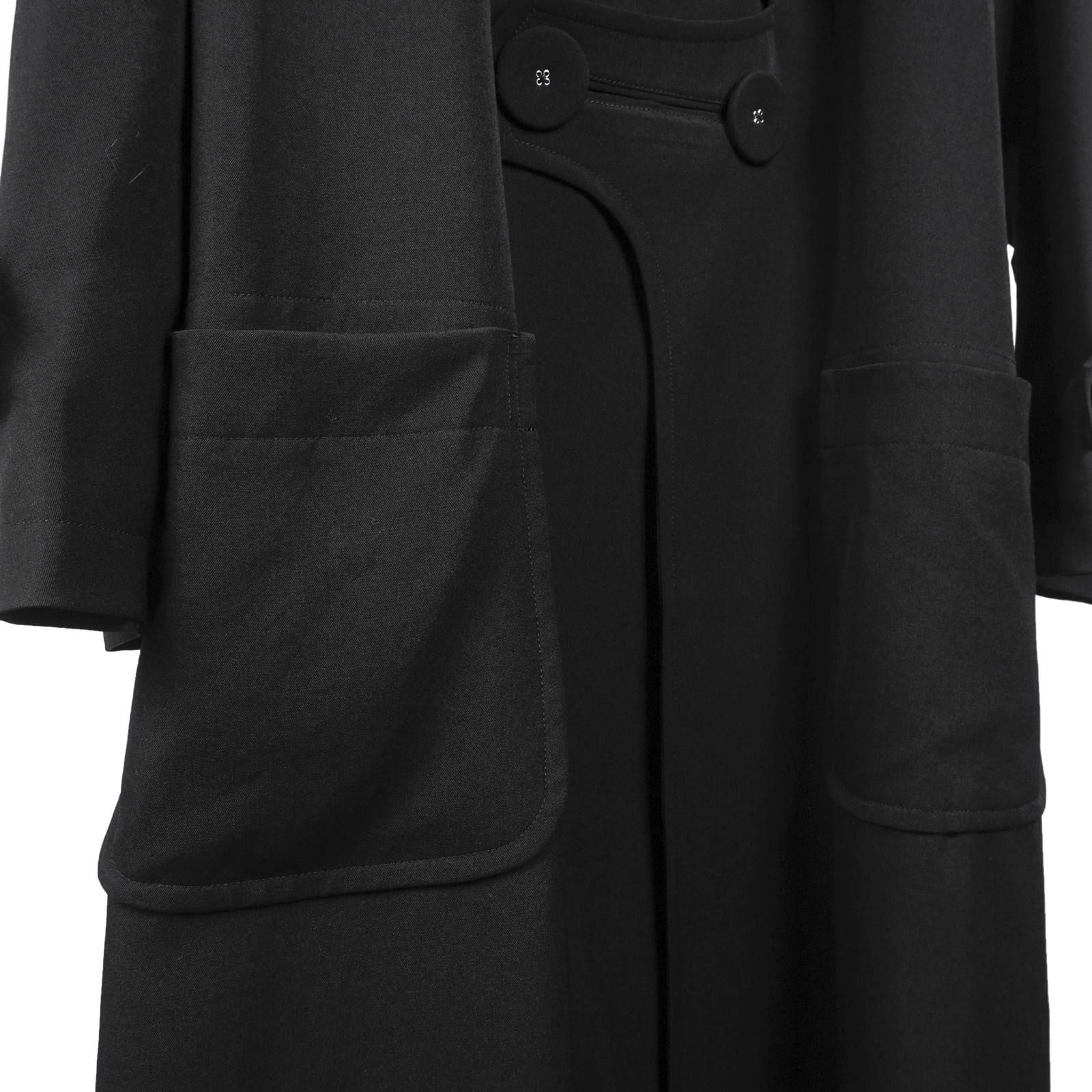 yohji yamamoto - Yohji Yamamoto [HC-C18-100 / デカ釦コート-A 