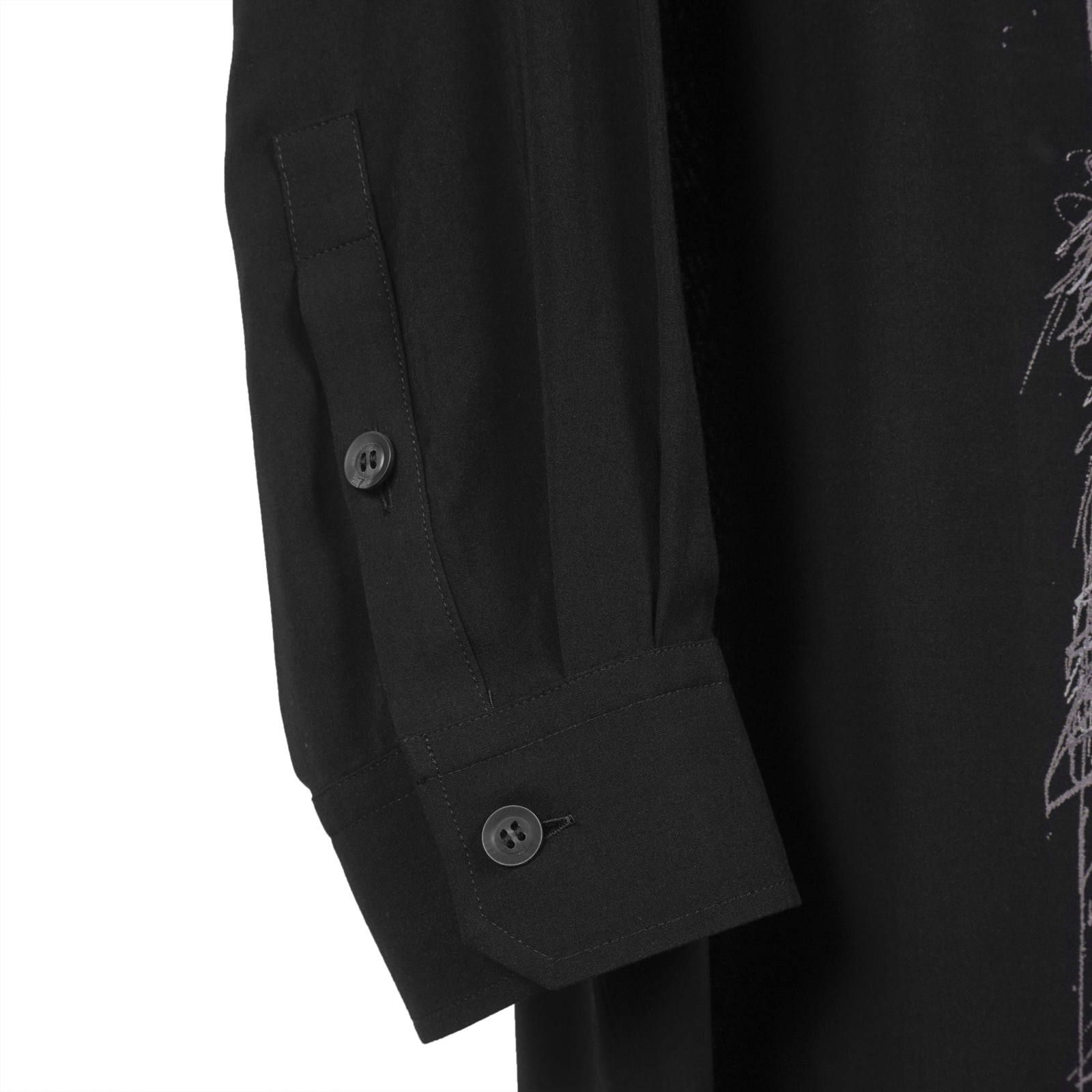 Yohji Yamamoto [HC-B78-222 / BSプリントシャツ]