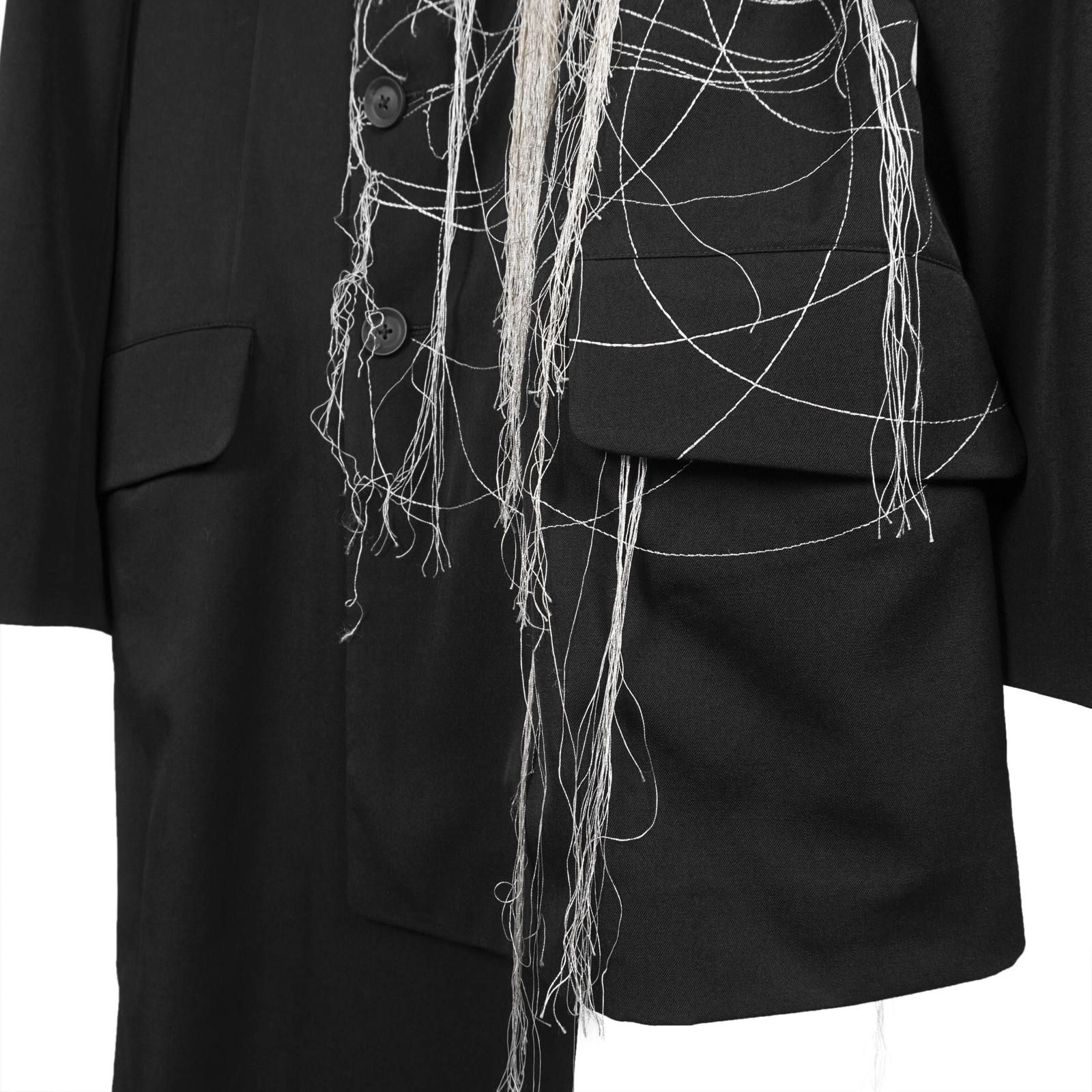 Yohji Yamamoto [HC-J52-504 / アシメ巴灯JKT]
