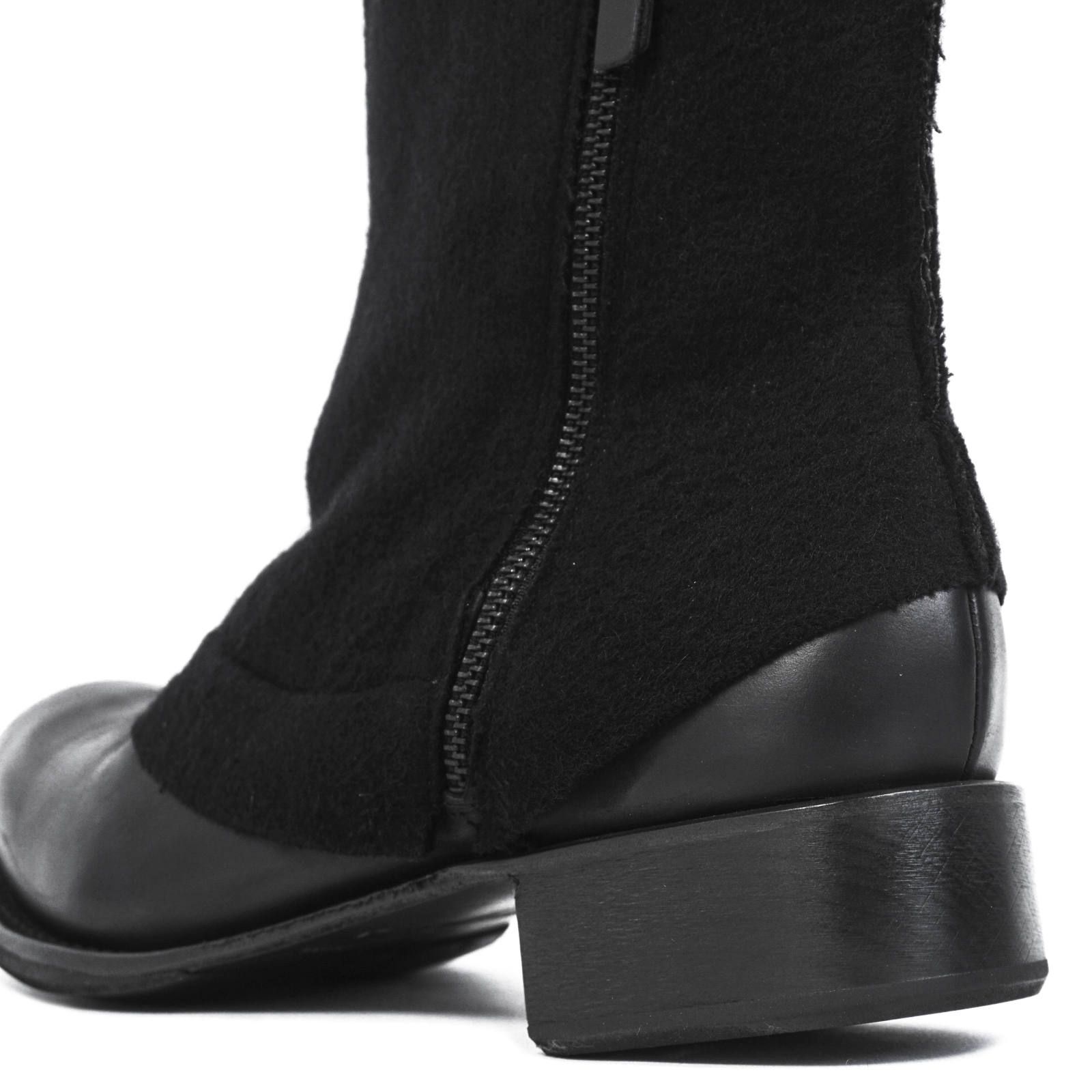 Yohji Yamamoto [HC-E47-878 / CHEREVICHKIOTVICHKI アシメトリックジップブーツ]