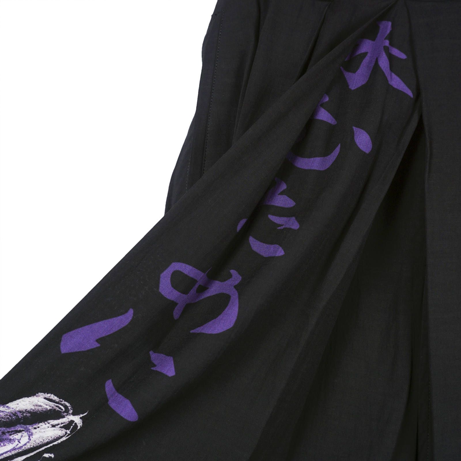 B Yohji Yamamoto [NC-P17-212 / ハカマパンツ柄・左]