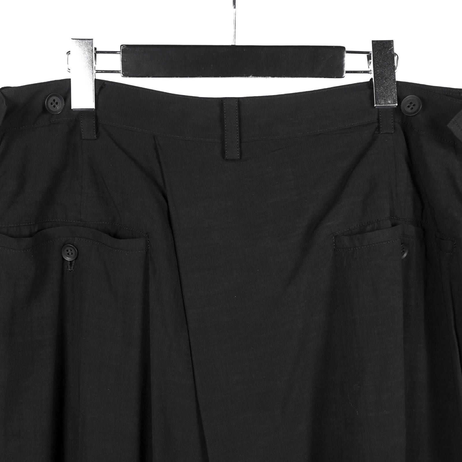 B Yohji Yamamoto [NC-P17-212 / ハカマパンツ柄・左]