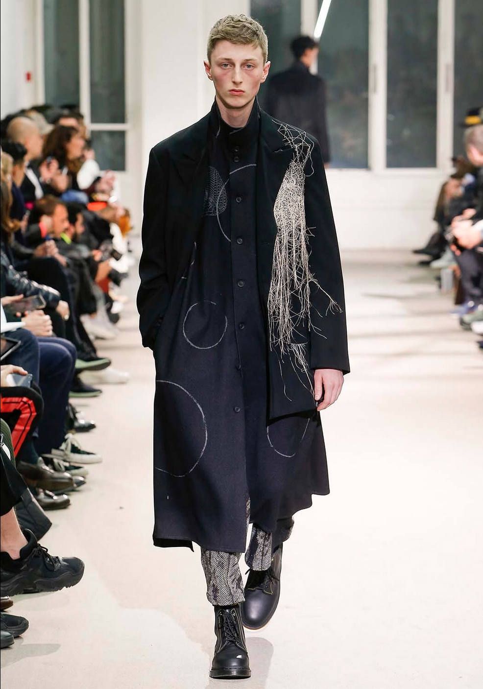 Yohji Yamamoto [HC-B71-158 / スタンドB2G-B柄]