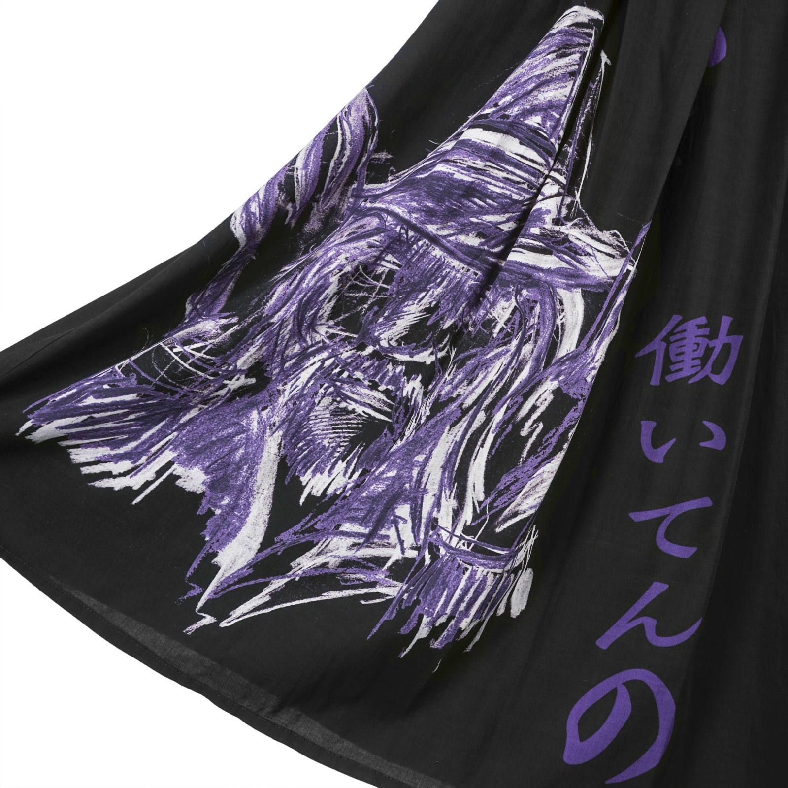 B Yohji Yamamoto [NC-P17-212 / ハカマパンツ柄・左]