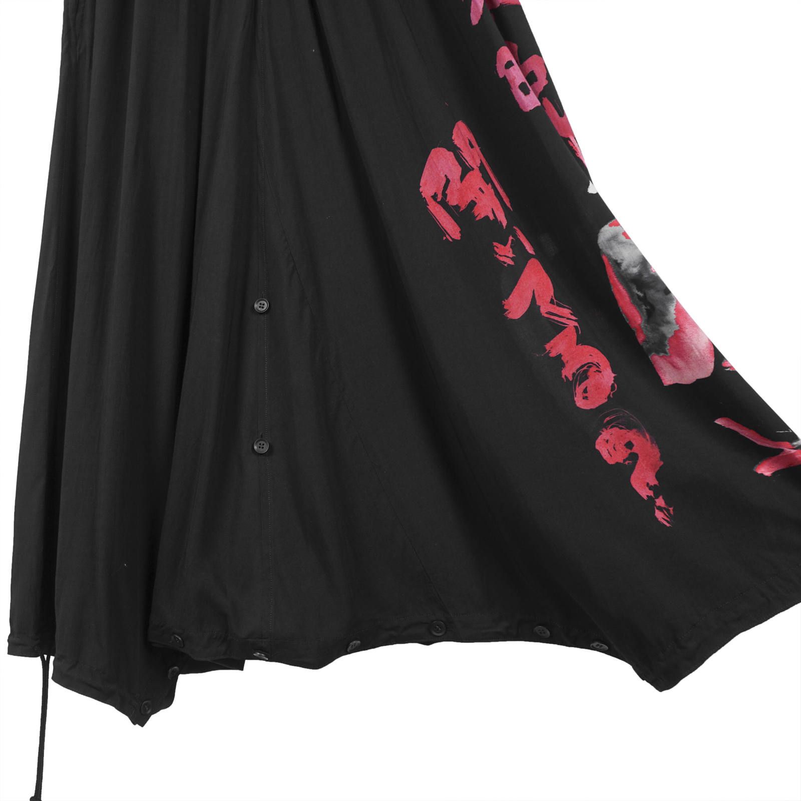 B Yohji Yamamoto [NC-S15-205 / 左見頃プリントS]