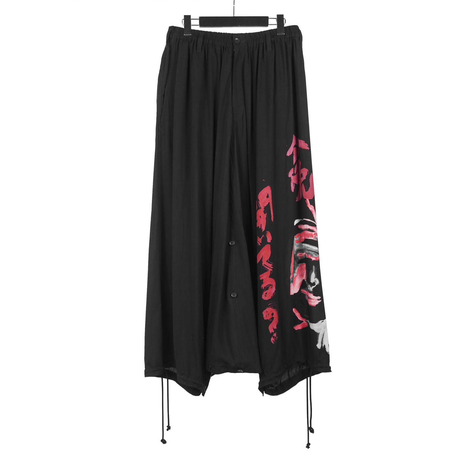 B Yohji Yamamoto [NC-S15-205 / 左見頃プリントS]