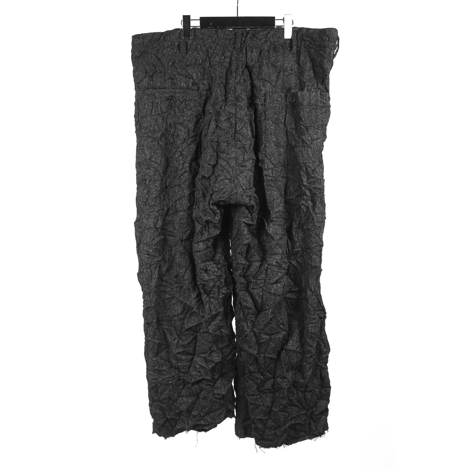 yohji yamamoto 24aw 無地カラス　sz3 yohji yamamoto - Yohji Yamamoto [HC-P33-139 /ウエストヒモ