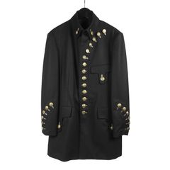 Yohji Yamamoto [HC-J18-104 / 金ホール金釦JKT]